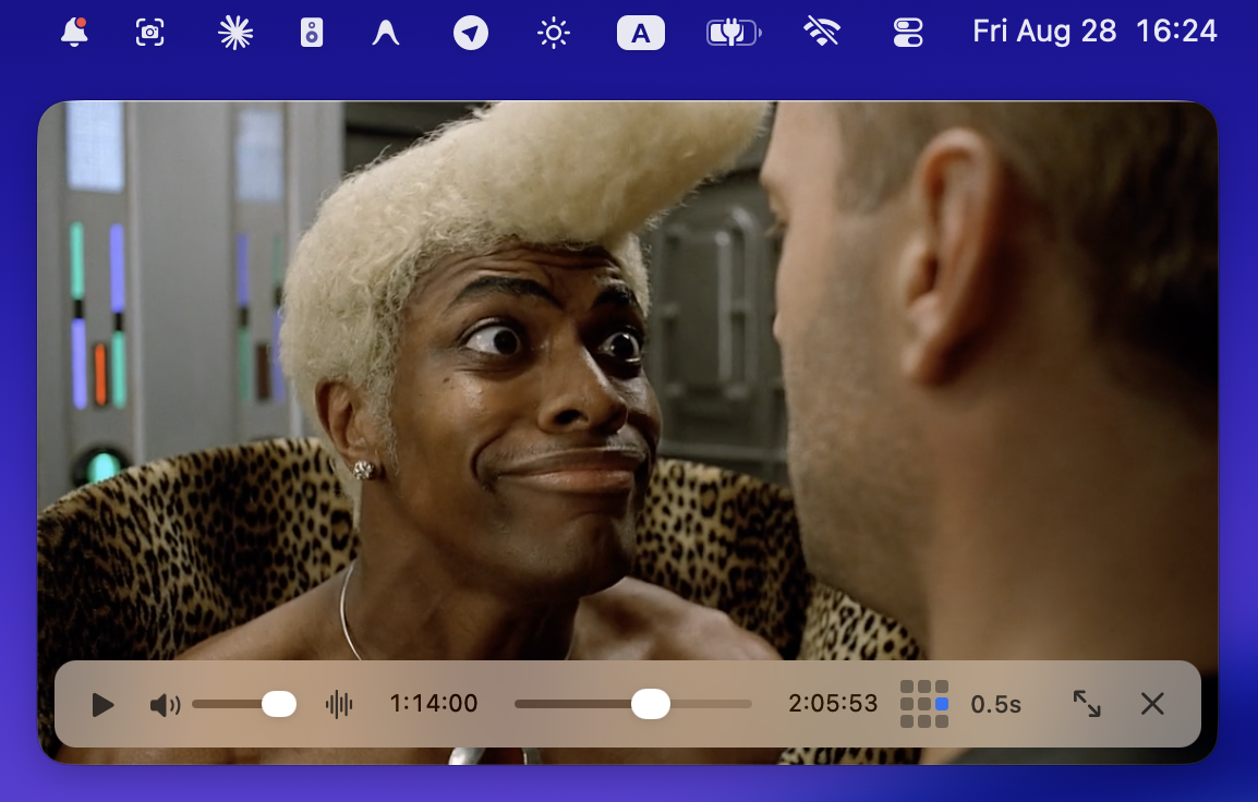 Sound Icon floating video player
