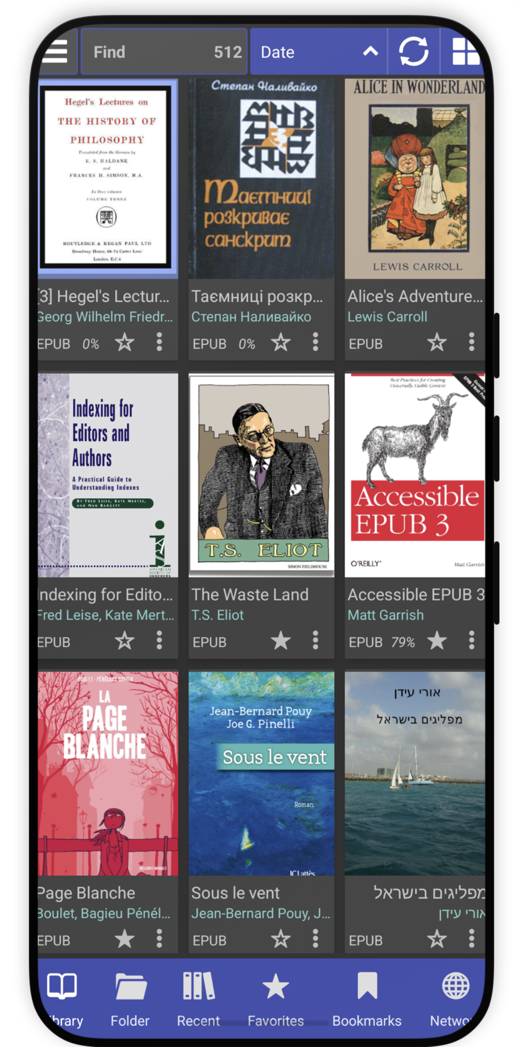 Librera Reader screenshot